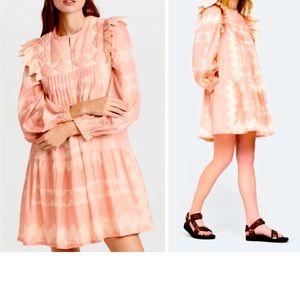 Sea New York- Pink Helena cotton dress